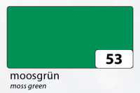 FOLIA  Цветная бумага,300 гр/м2, 50х70см, зеленый мох