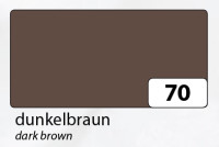 FOLIA Цветная бумага, 130 г/м2, 50х70 см, темно-коричневый
