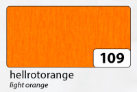 FOLIA  Бумага крепированная, 32г, 50 х 250 см, светло-оранжевый