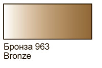 Decola акриловая краска по стеклу и керамике "металик" 50 мл, бронза