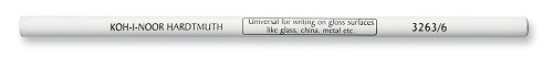 Специальные карандаши для рисования на стекле, фарфоре, пластмассе и металле, белый