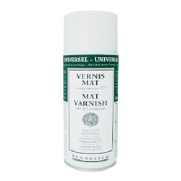 Sennelier Лак-спрей матовый для акрила и масла  c UV-защитой, аэрозоль, 400мл