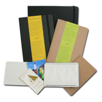 Hahnemuhle Блокнот для набросков Travel Journals,13,5х21см,140 г/м2,   62л, портрет,жесткая обложка с резинкой