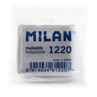 Ластик-клячка "MILAN" для ретуширования, натуральный каучук, для угля и пастельных мелков. Размер 37х31х10 мм.