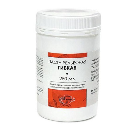 Паста акриловая рельефная гибкая ТАИР 250 мл