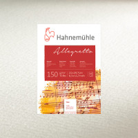Hahnemuhle Альбом-склейка для акварели Allegretto, среднее зерно "Холст", А4,10л.,150г/м2