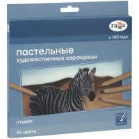 Пастельные карандаши Гамма "Студия", 24цвета