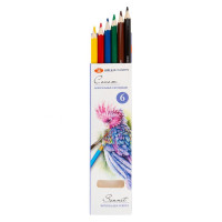Сонет Набор акварельных карандашей 6 цветов