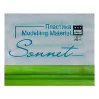 Пластика "Sonnet" фисташковый, брус 56 гр