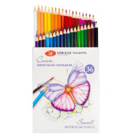 Сонет Набор акварельных карандашей 36 цветов