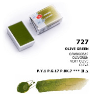 Оливковая акварель кювета, 2,5мл, «Белые Ночи»