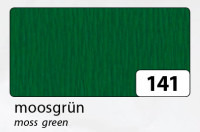 FOLIA  Бумага крепированная, 32г, 50 х 250 см, темно-зеленый