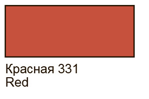 Decola акриловая краска по стеклу и керамике 50 мл, красная