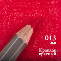 Карандаш цветной Малевичъ GrafArt PRO, краплак красный 013