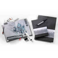 Hahnemuhle Блокнот для набросков "Grey Book", 120 г/м2, А5, 40 л, светло-серый, жесткая обложка