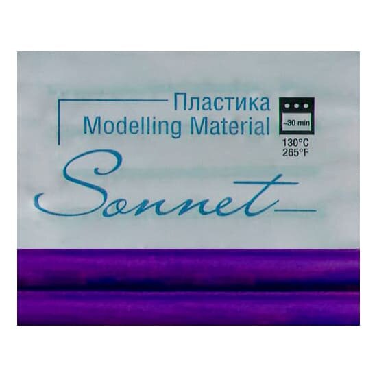 Пластика "Sonnet" фиолетовый, брус 56 гр Пластика "Sonnet" фиолетовый, брус 56 гр