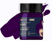 Decola  акриловая краска по коже 50 мл, фиолетовый