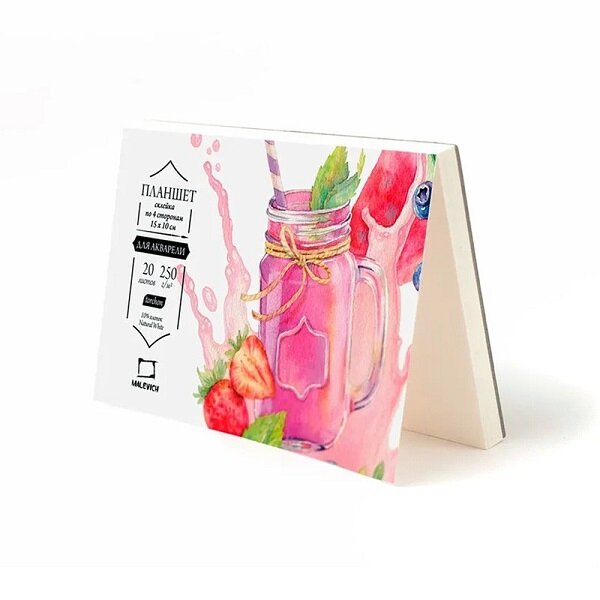 Склейка для акварели Sweet dreams, Torchon, 250 г/м, 15х10 см,20л